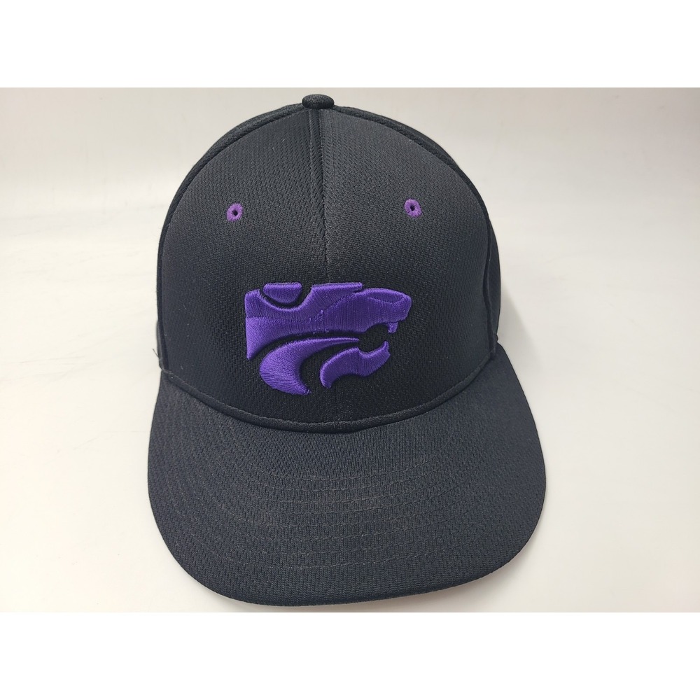 Kansas State University‎ Wildcats Richardson Flex Fitted L-XL Hat Cap NCAA Black